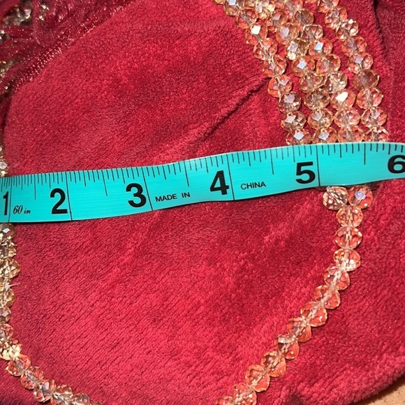 Fashion Hand crafted Multi Layered Crystal glass Beaded  Necklace - Picture 8 of 17